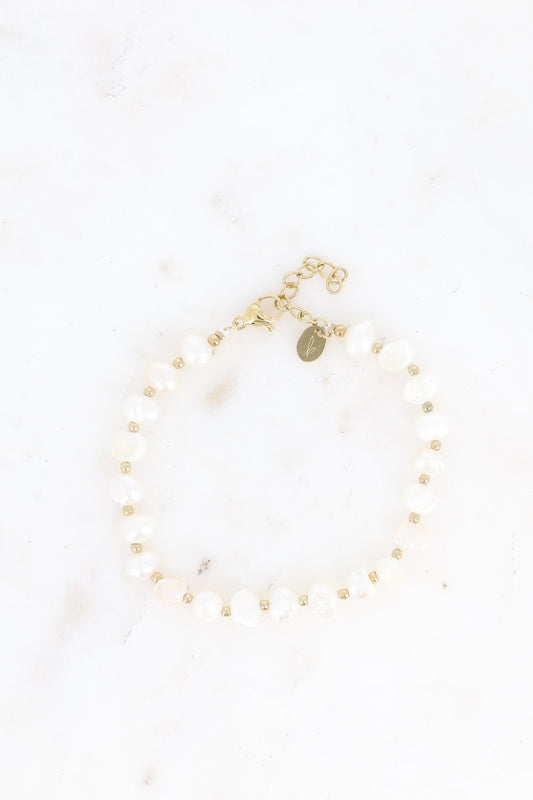 Bracelet - perles et perles d'eau douce
